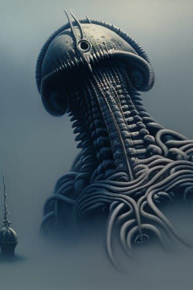 Eldritch Horror Emerges, Engraving Style