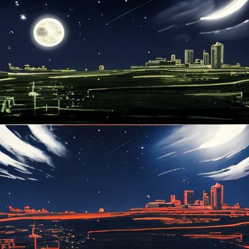 Night and Day Contrast