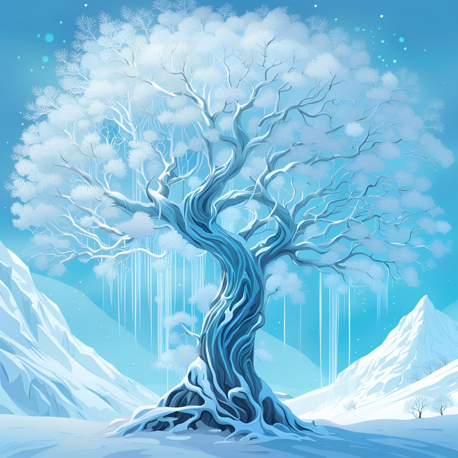 A #IcePunk Tree