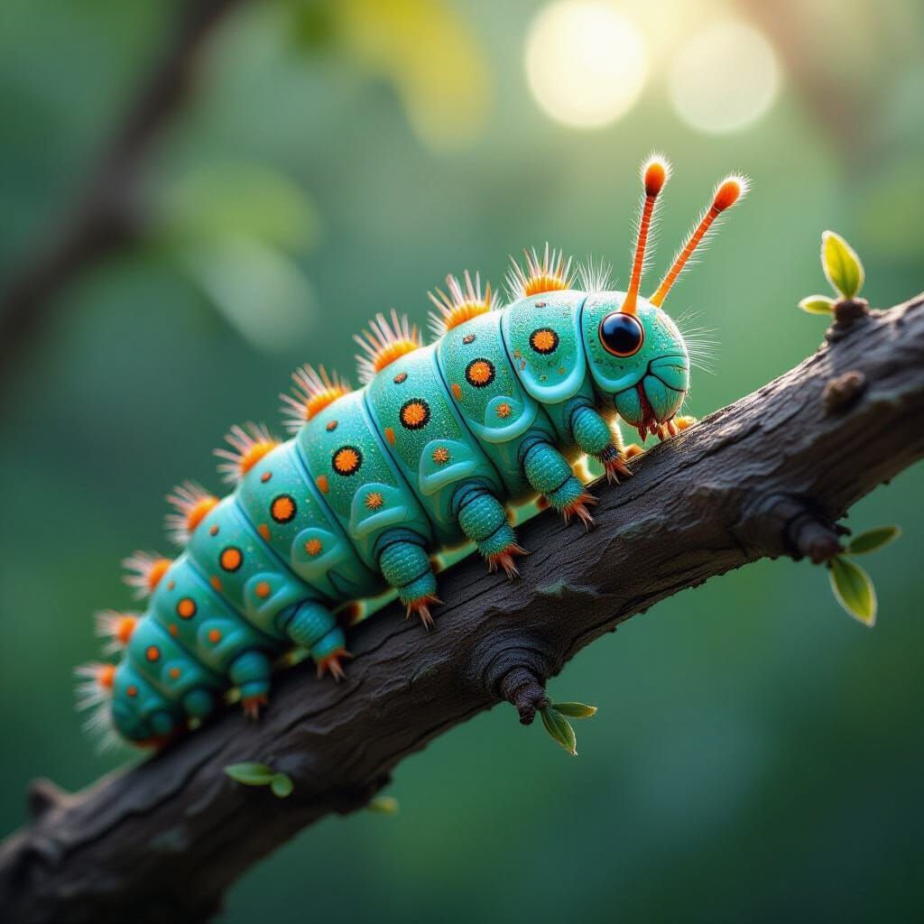 Excited Caterpillar