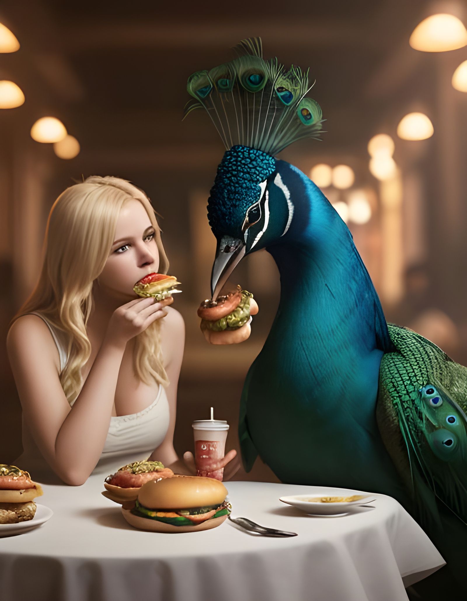 Peacock's Unlikely Date: A Cinematic Feast