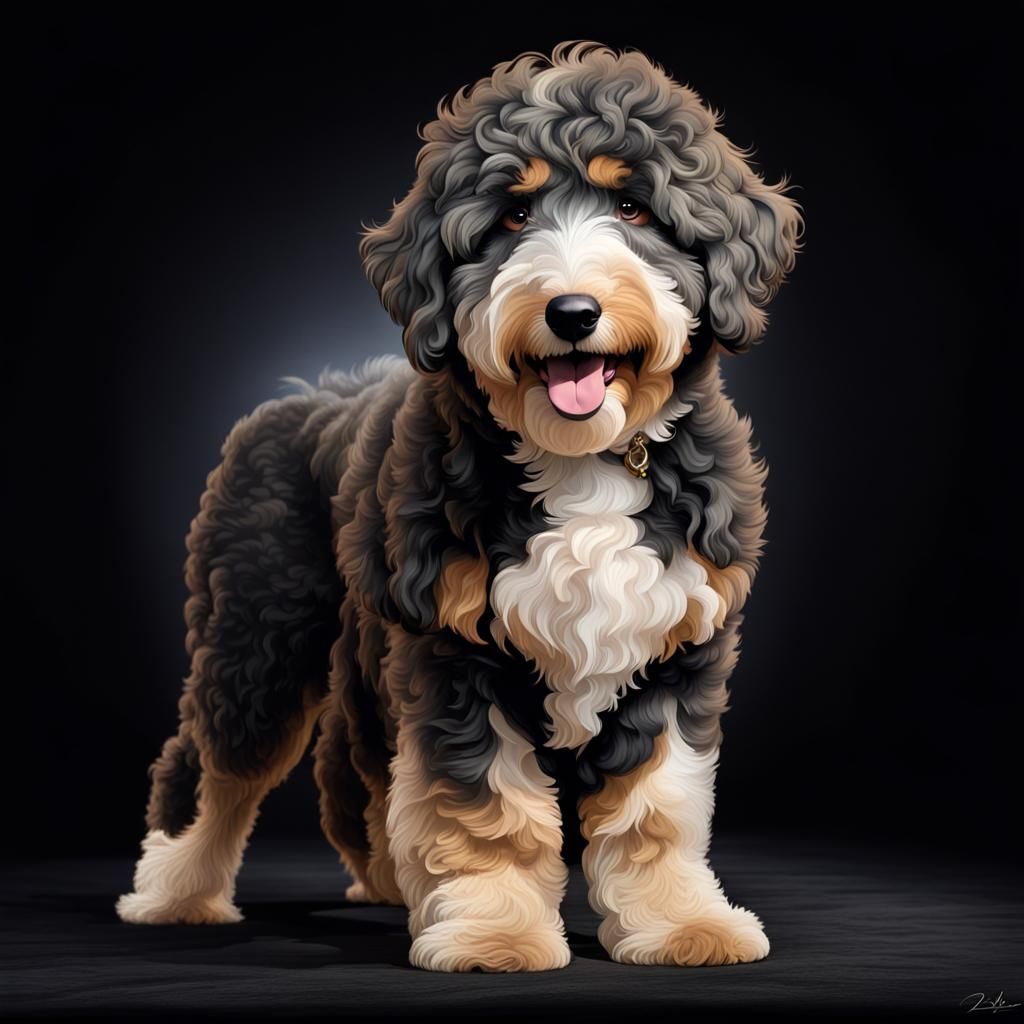 Bernedoodle...