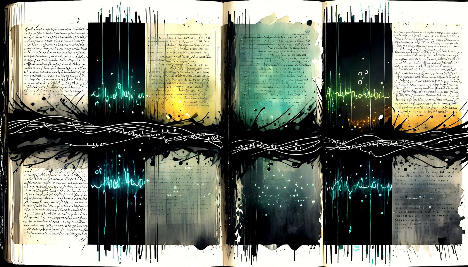 Emotional Metamorphosis: Journaling to Digital Code Art