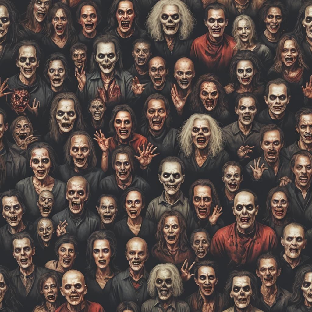 Scary Horror Show Actors