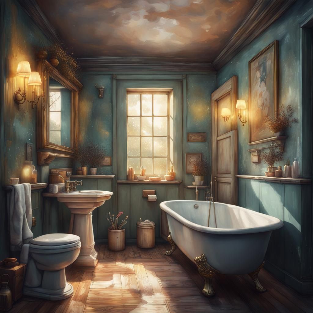 Calming Bathroom
