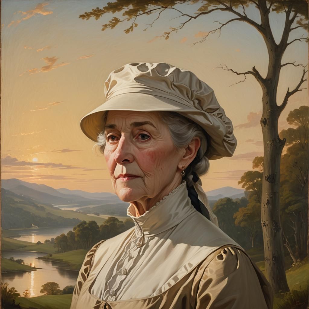 Neoclassical Portrait of Hopestill Albee in Massachusetts