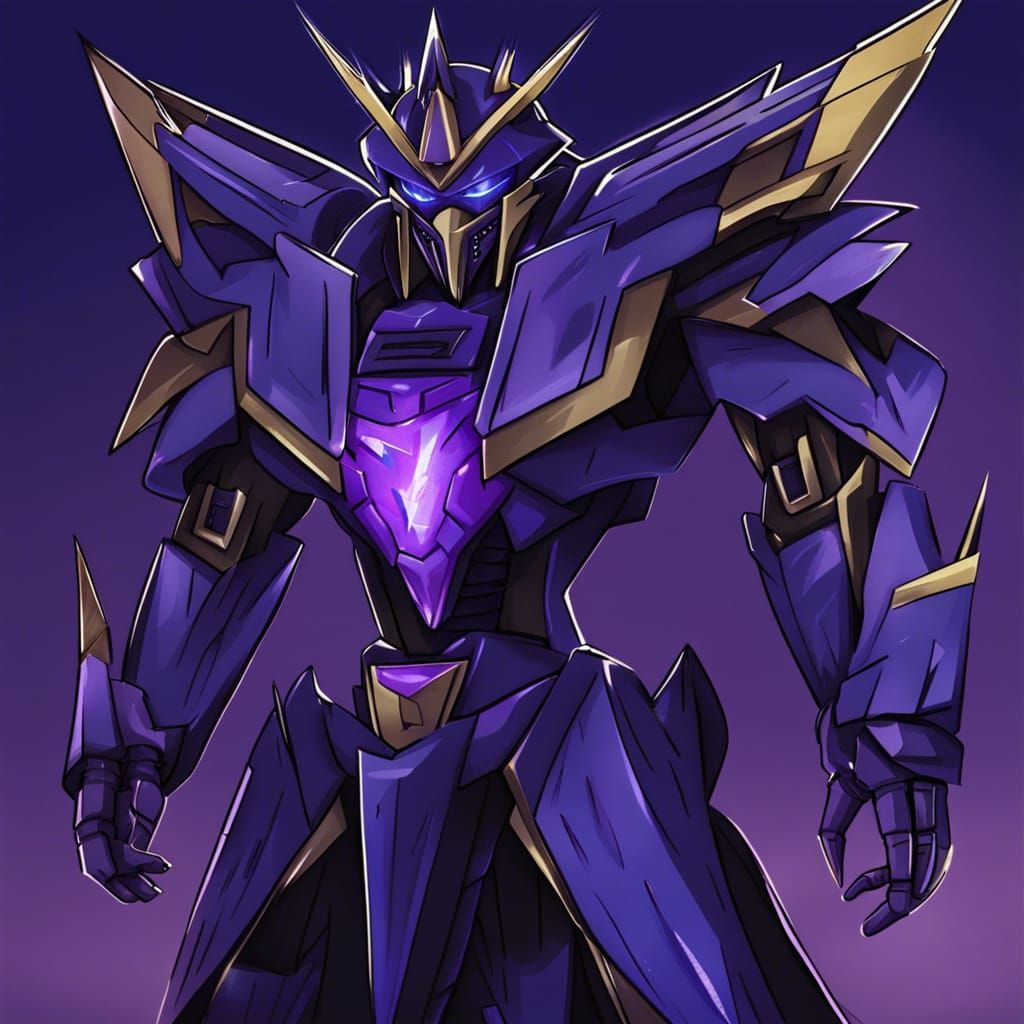 Dark Magician as a Decepticon Transformer