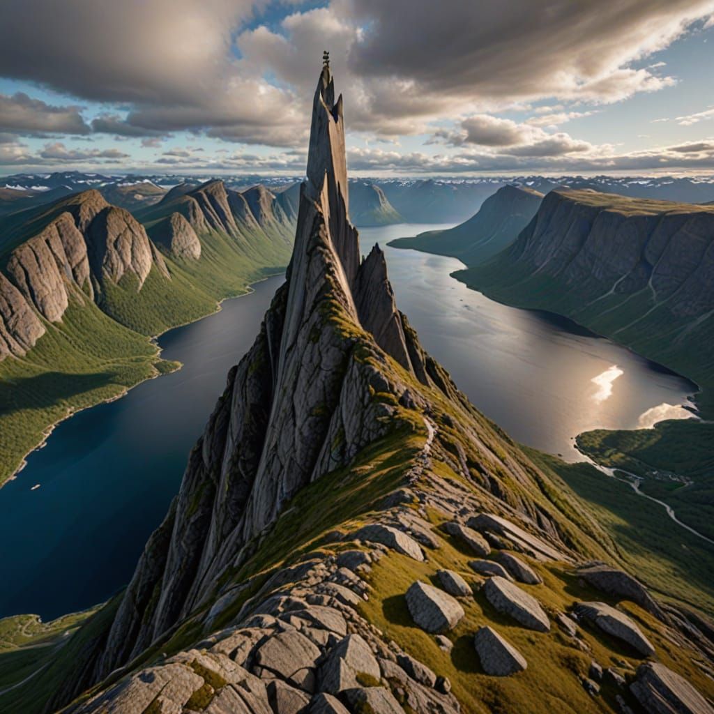 The Spire of Segla, Senja Norway