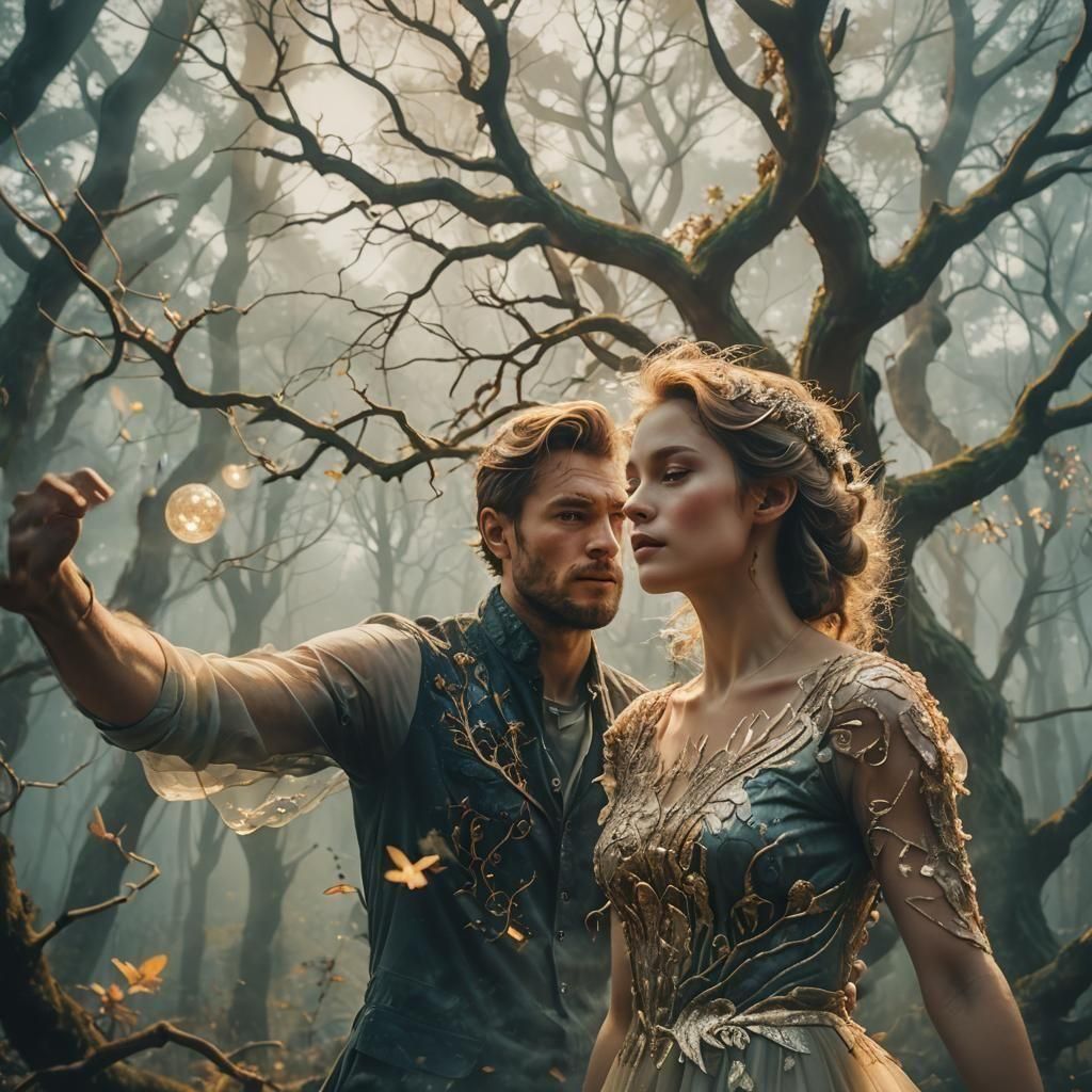 Double Exposure: Beauty and the Beast Dance