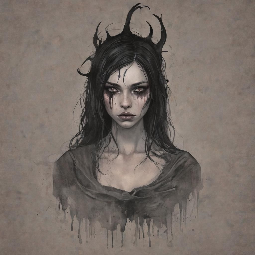 Grimdark Fantasy Image Generated by AI