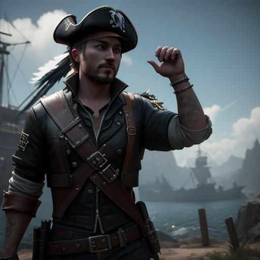 PirateKingKJW Kyle Walshe: 3D Game Cinematic Render