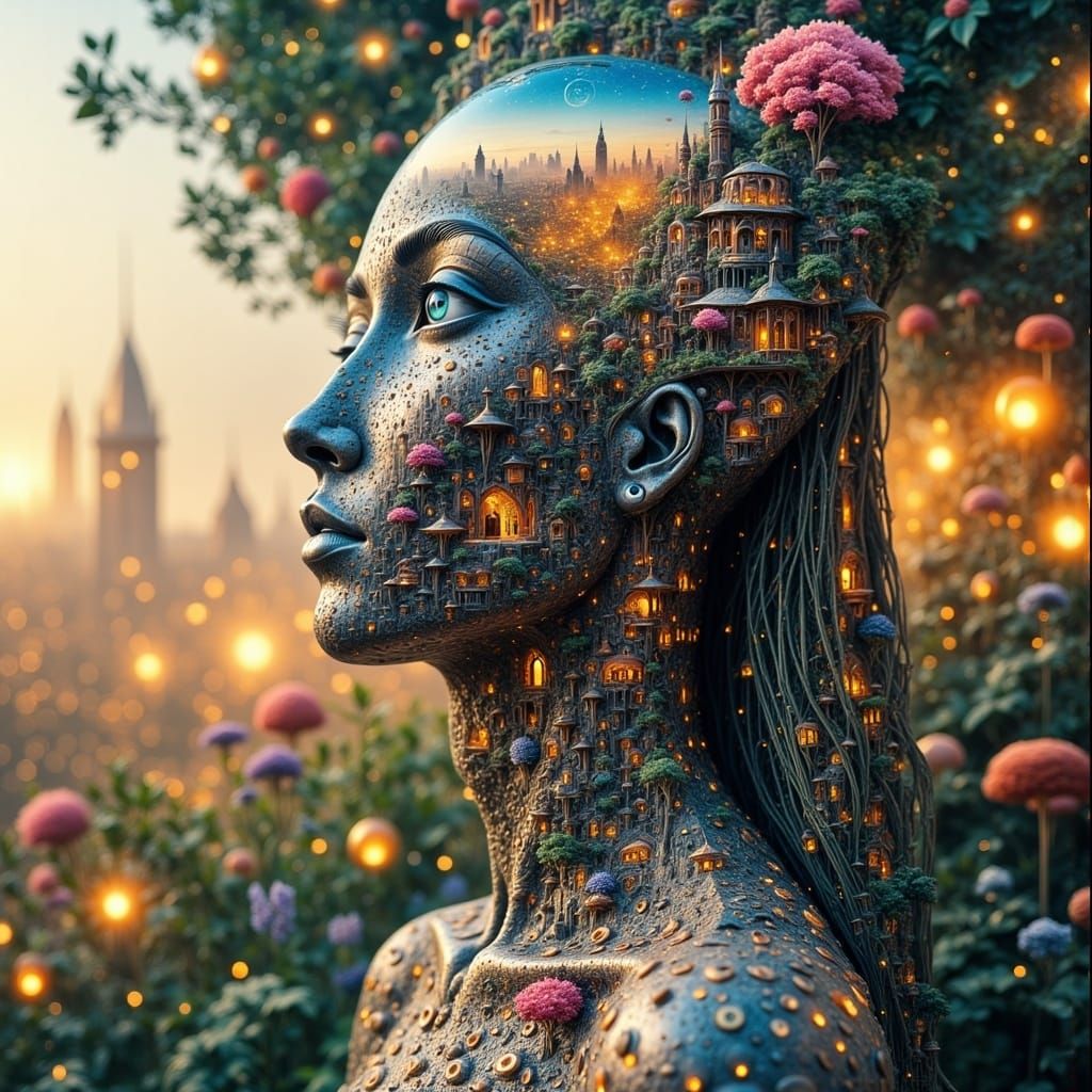 Ethereal Silence in Abstract Reality