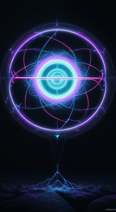 Glowing Toroidal Fields Emitting Sound Vibrations