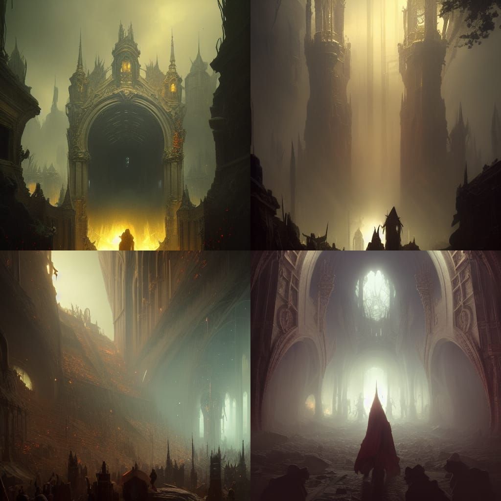 Hell's Entrance: A Dark Fantasy Masterpiece
