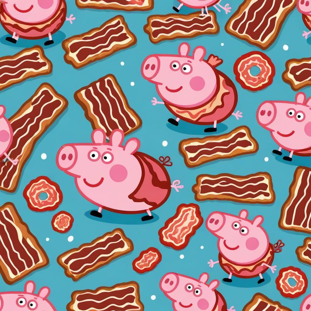 Peppa Pig's Unlikely Meal: Bacon