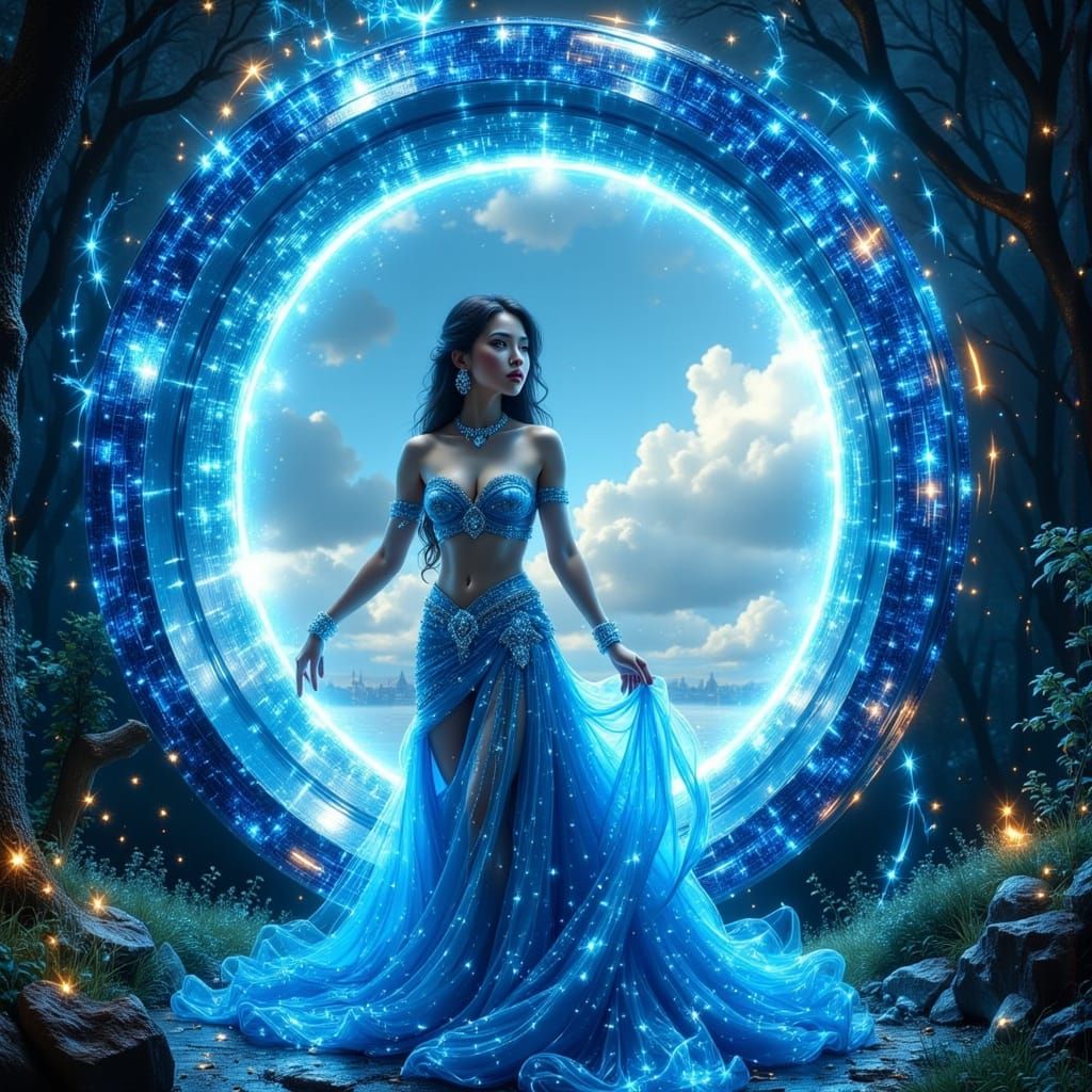 Enchantress Opens Interdimensional Portal to Paradise