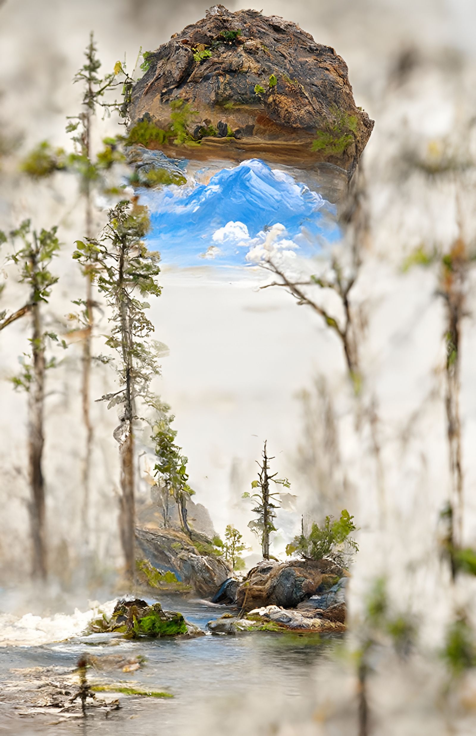 Stunning Landscape Photography in Enscape Style