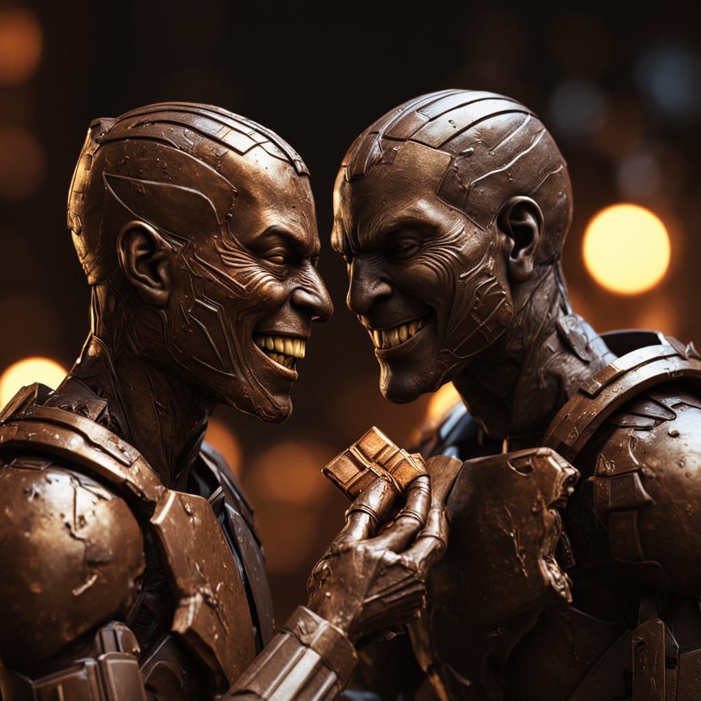Lovers Share Rich, Velvety Chocolate in a Romantic Moment