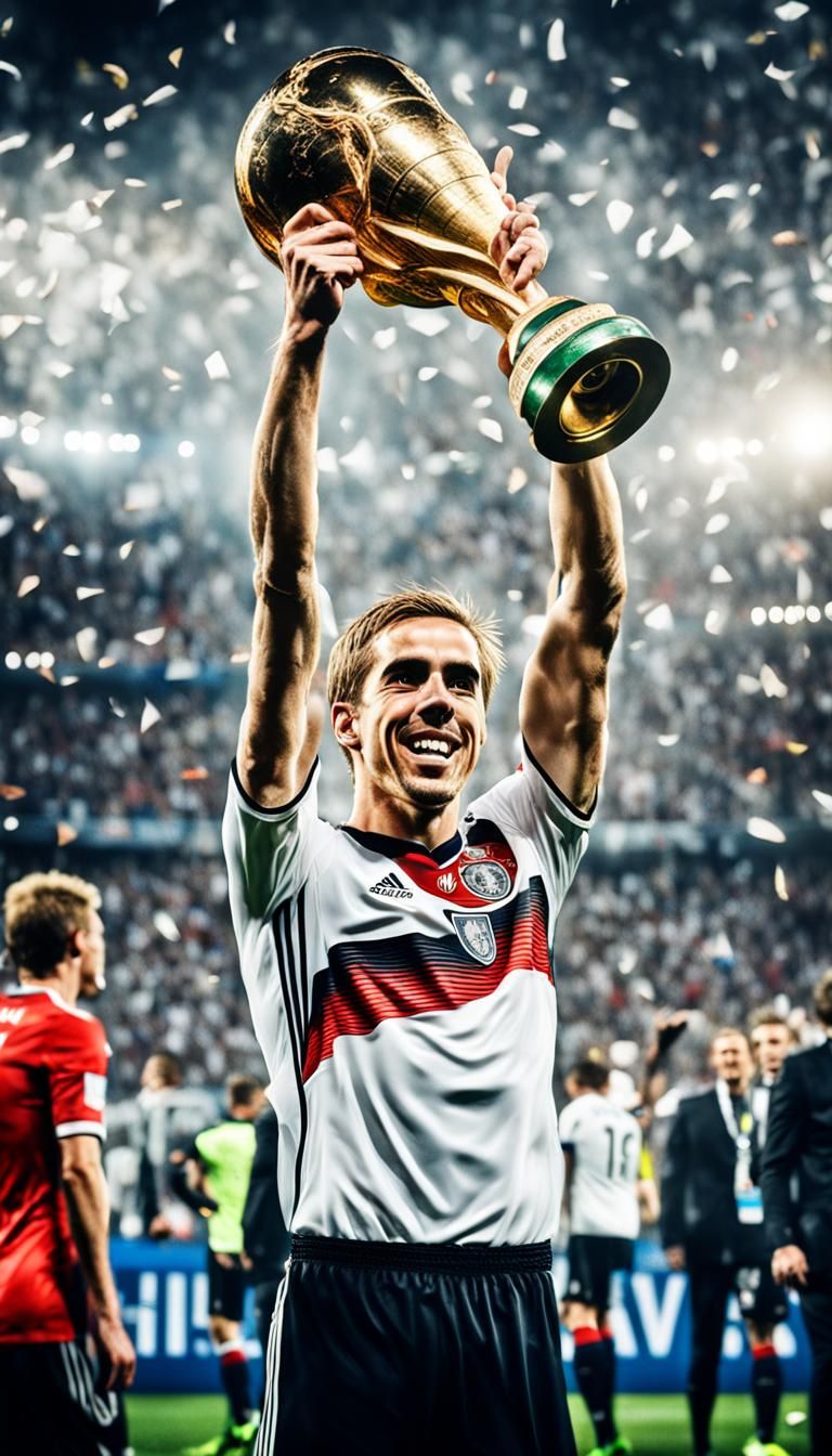 Philipp Lahm Lifts World Cup in Victory