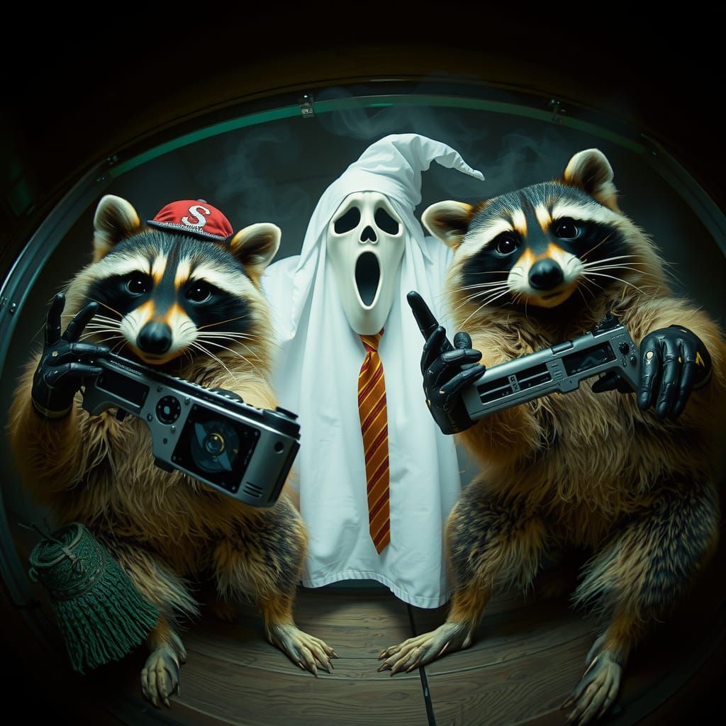 GhostFace and The Hip-Hop Raccoons