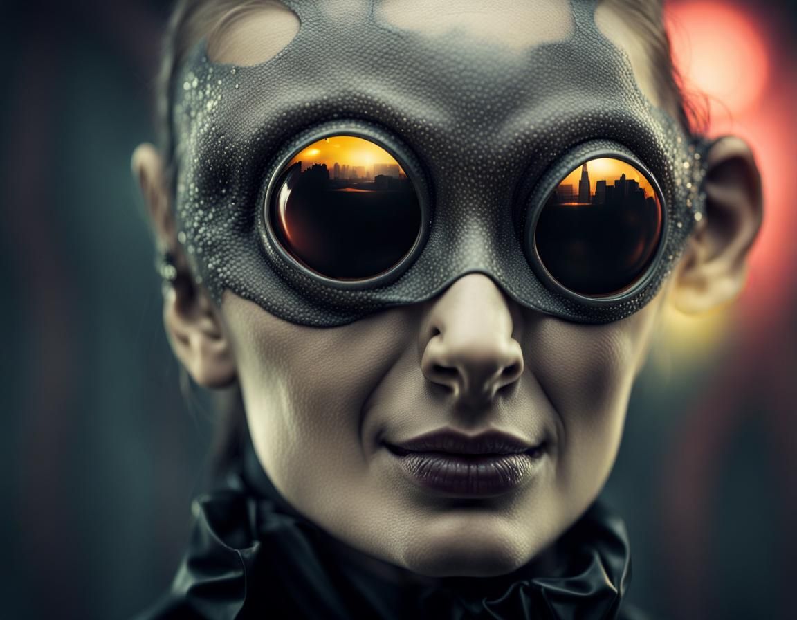 Extravagant Alien Characters in Cosmic Dreamscape: Photoreal...