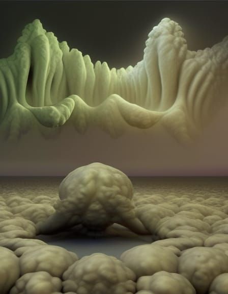 Surreal Dystopian Hybrid: A Digital Painting