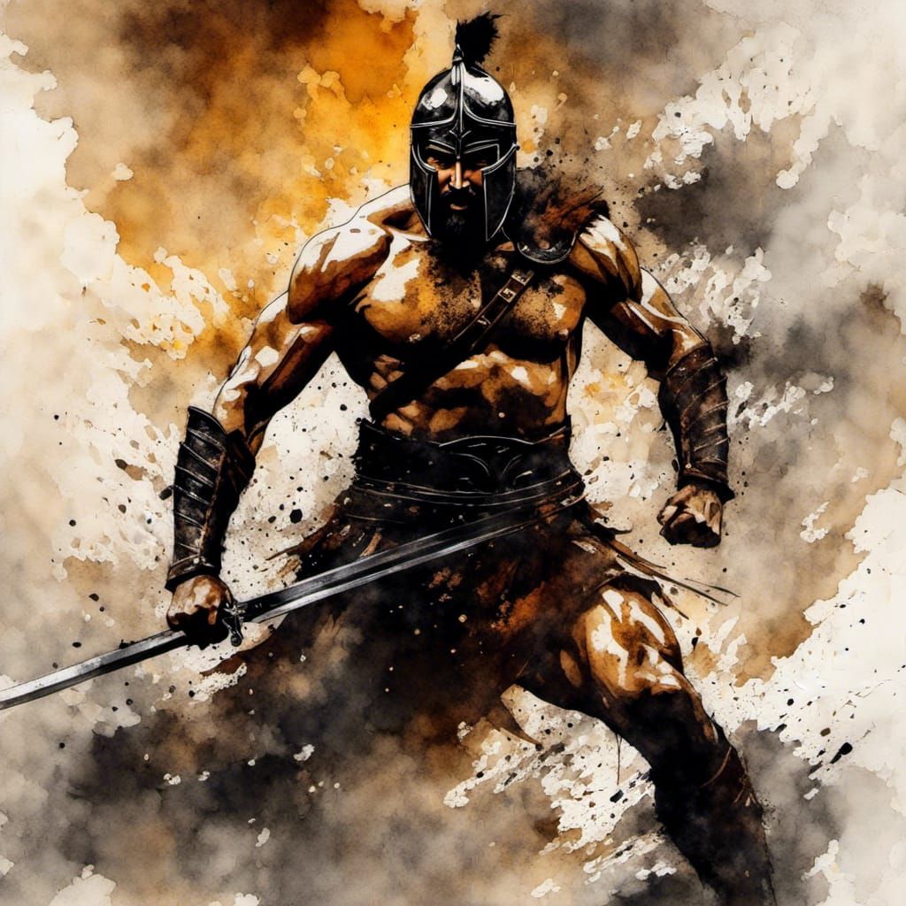 Spartan warrior