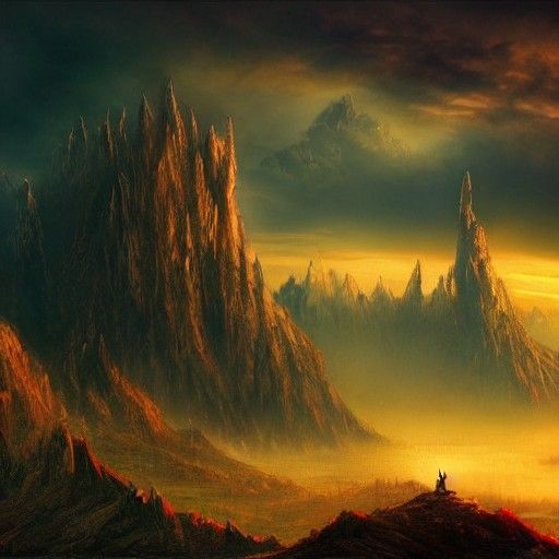 Epic Cinematic Fantasy Landscape