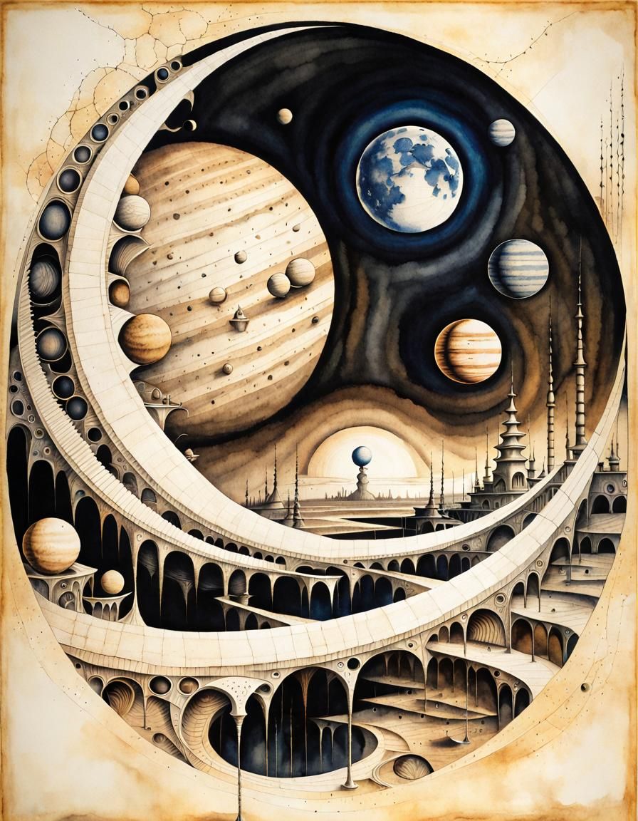 Sci-fi cover from the 80's