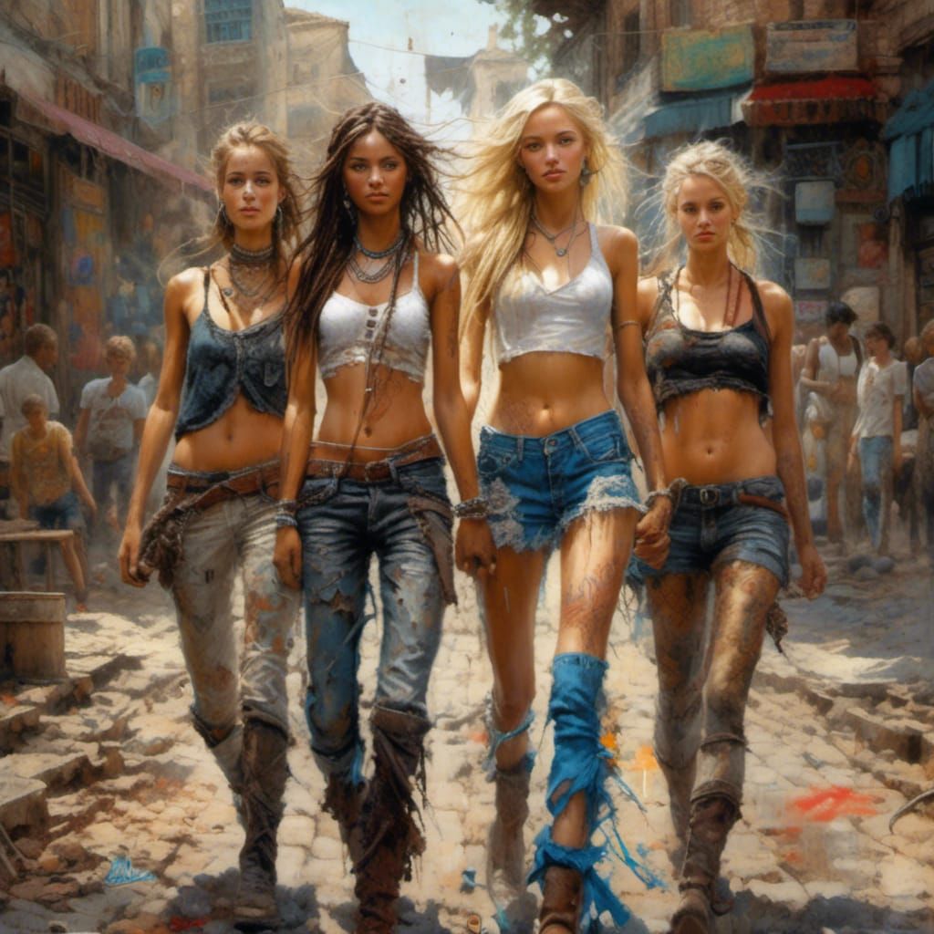 Four Beauty's of the Apocalypse