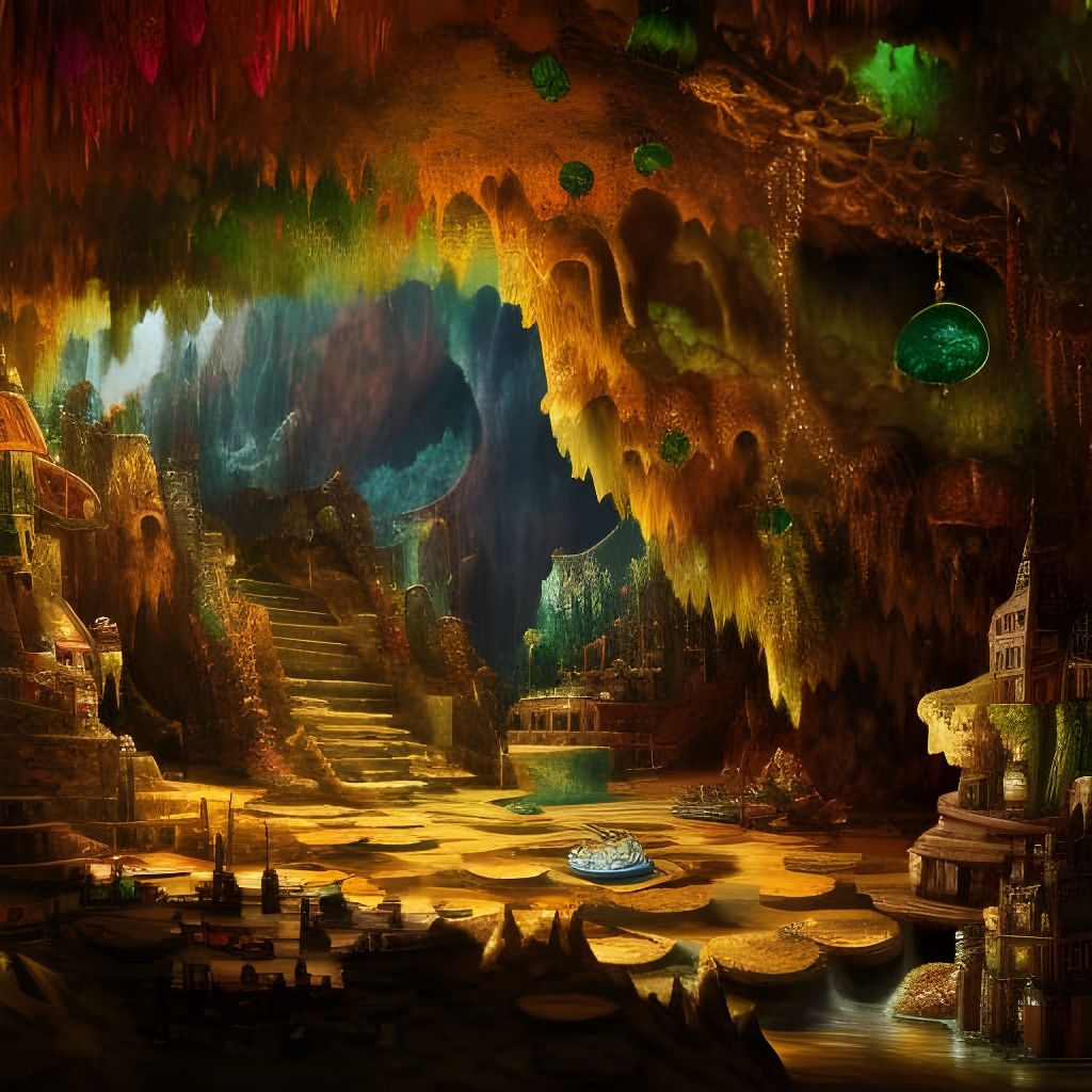 Cave of Wonders: Gems and Riches in Matte Painting