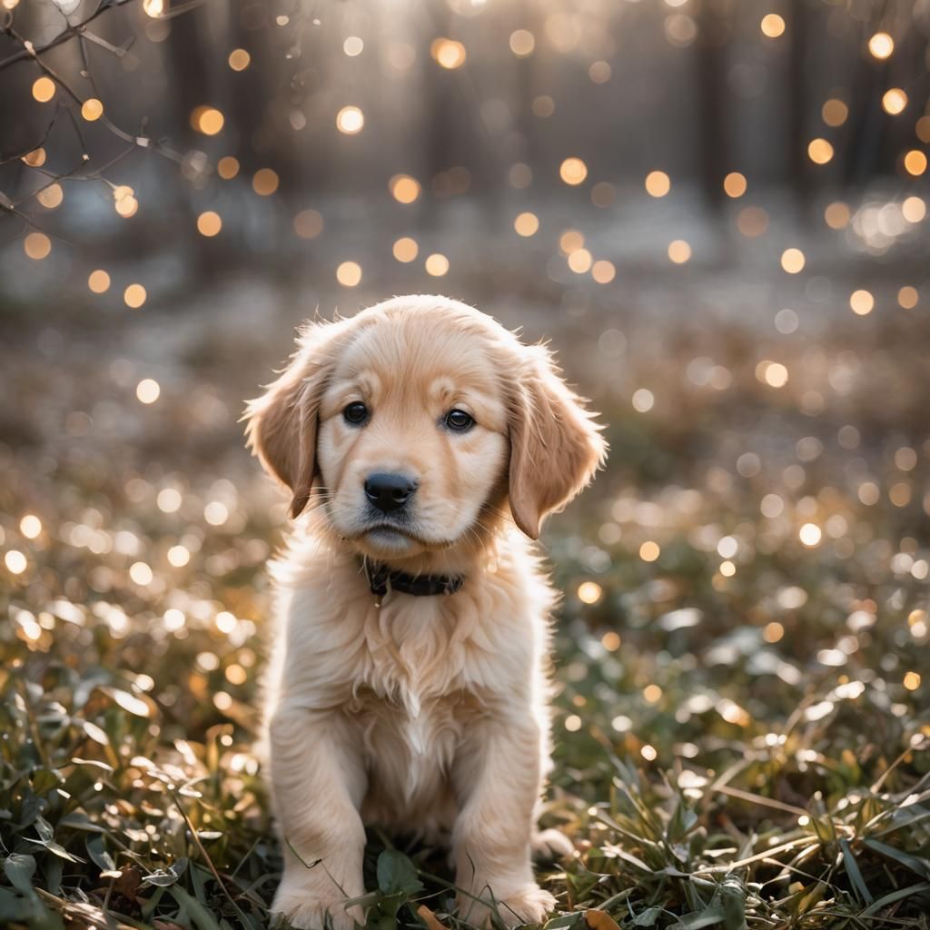 Golden Retriever Puppy: Professional Photography