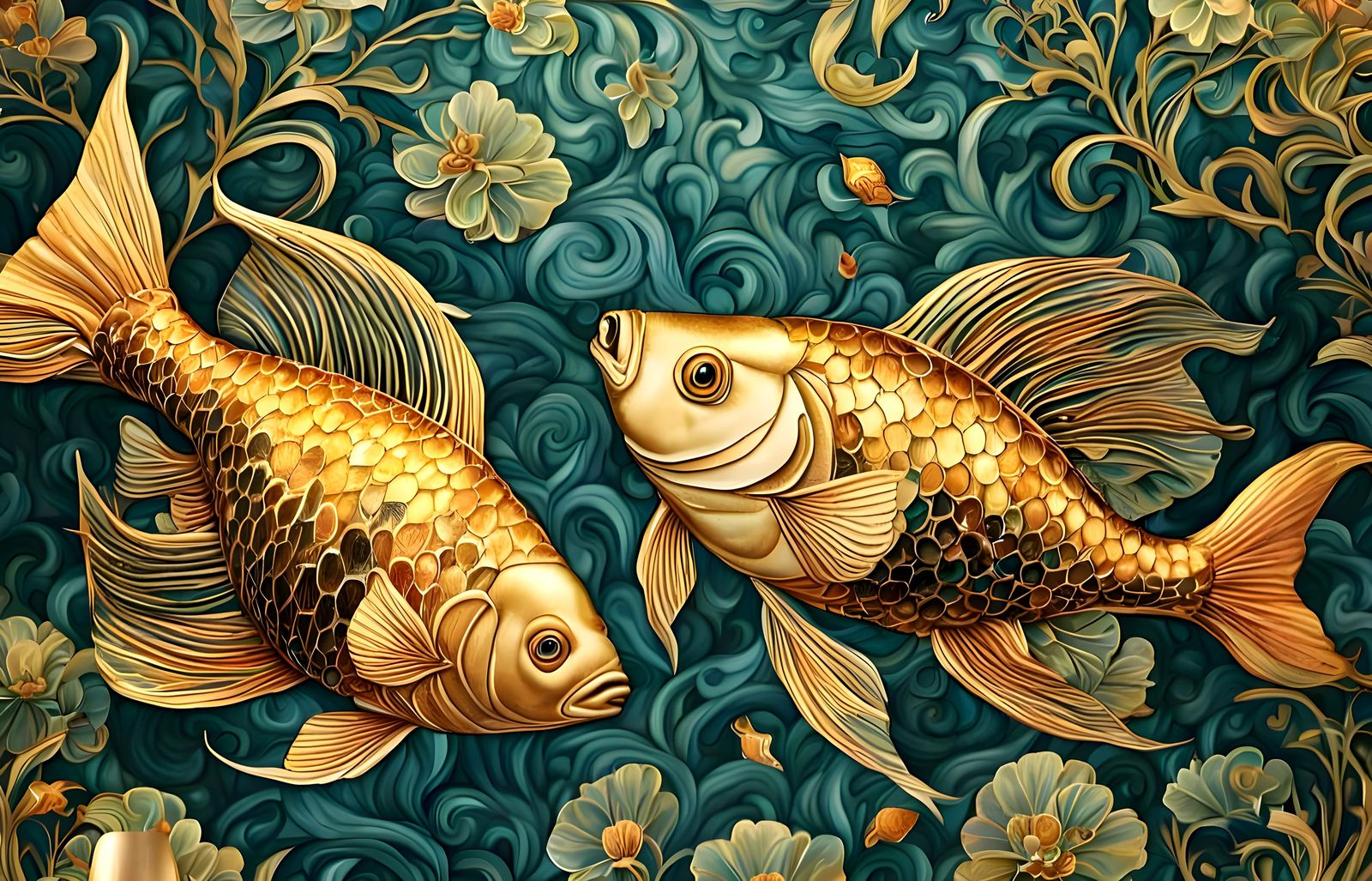 Pisces Inspired Mural