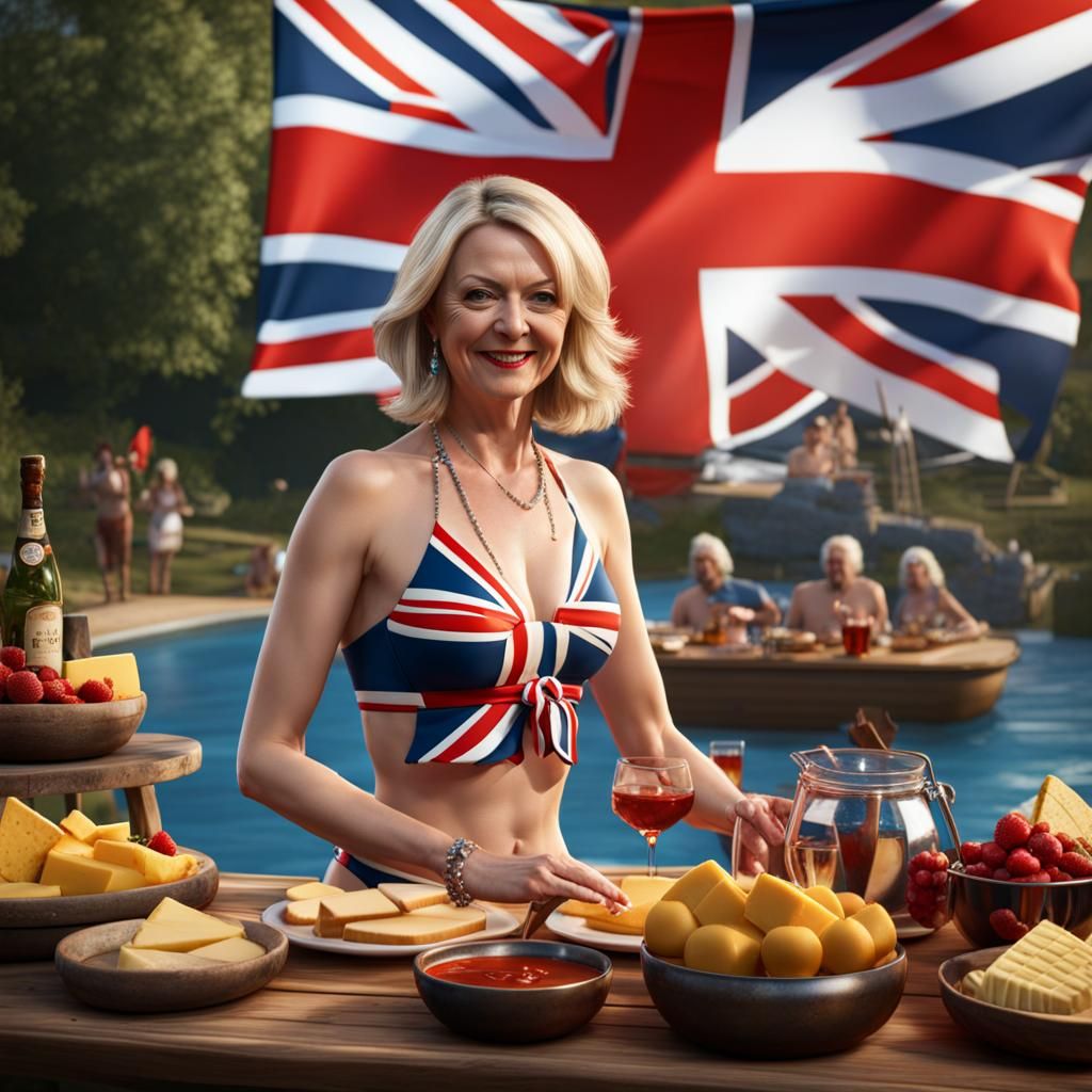 Cheese Fondue Party in Detailed Matte Painting Style