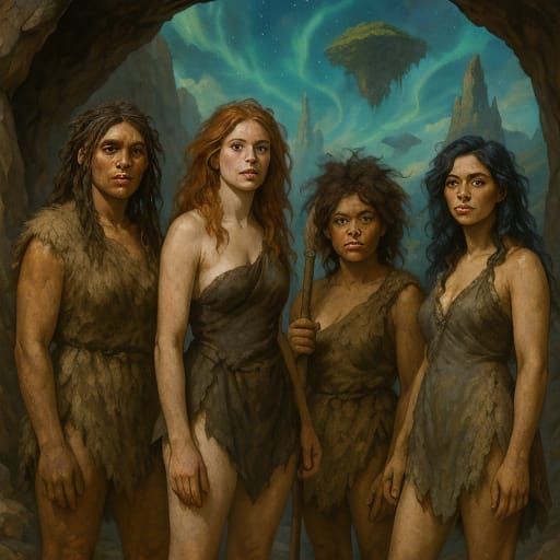 Ancient Tribes Gather in a Vast, Earthy Landscape