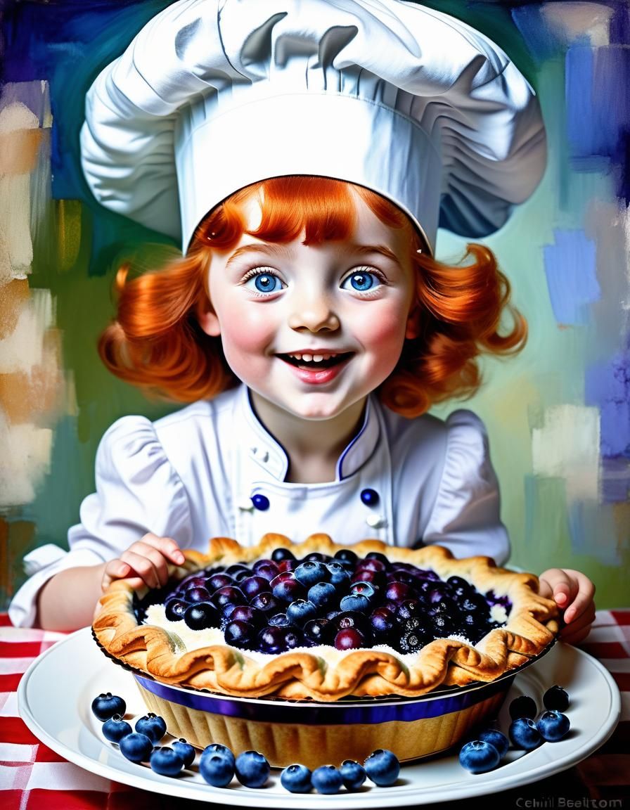 blueberry pie