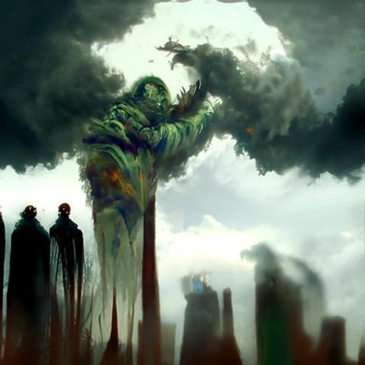 Sinister Climate Change Illustration