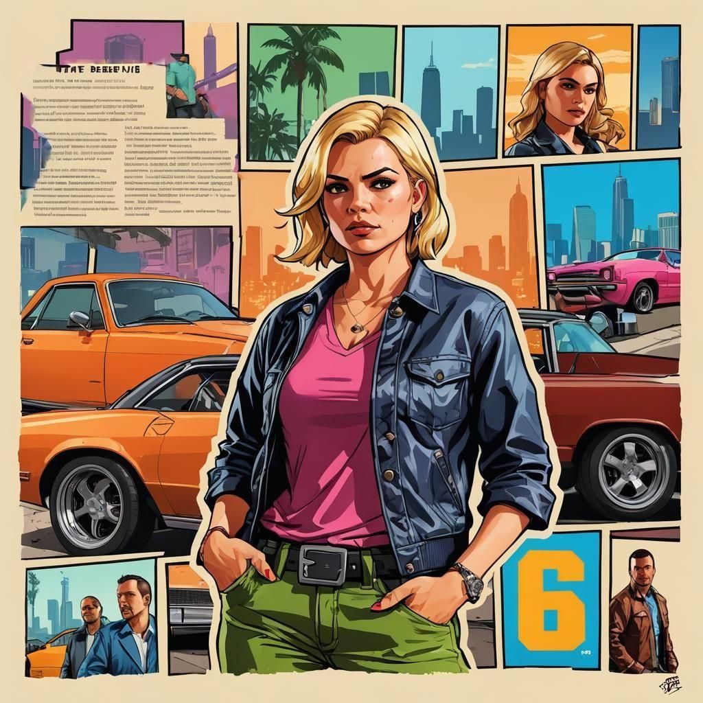 GTA 6 Exclusive Main Character Preview, "Kate" v2