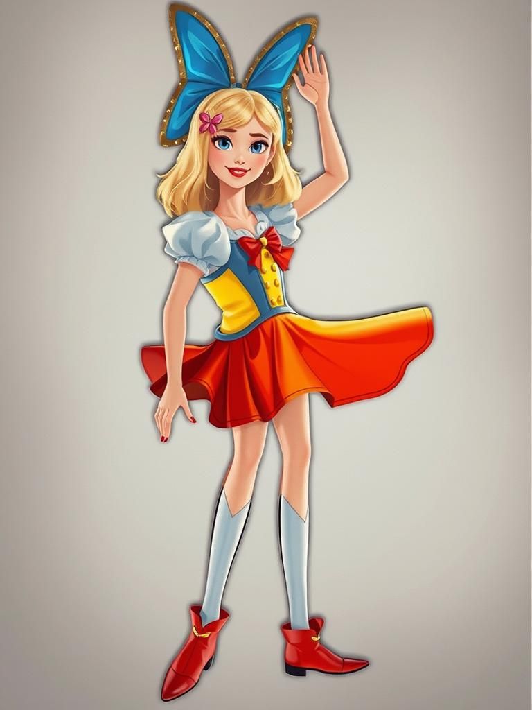 Vibrant Scene Radiates Joy and New Life