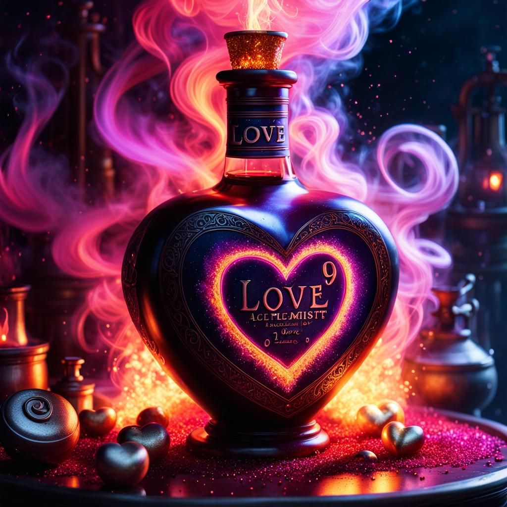 Love Potion No. 9: Dark Fantasy Concept Art