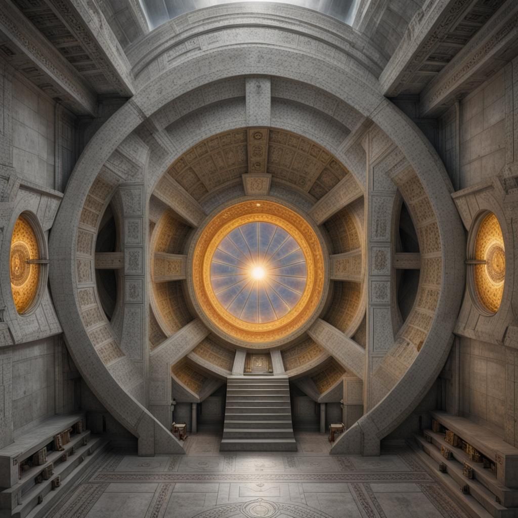 Sacred Vault of the Trisolarans: A Vision of the Future