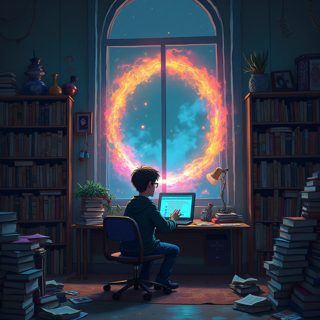 Gamer's Library Portal: Fantasy Art Escape