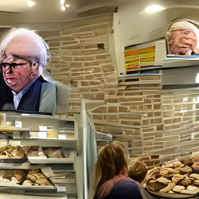 Bernie Sanders Spotted in a Bakery