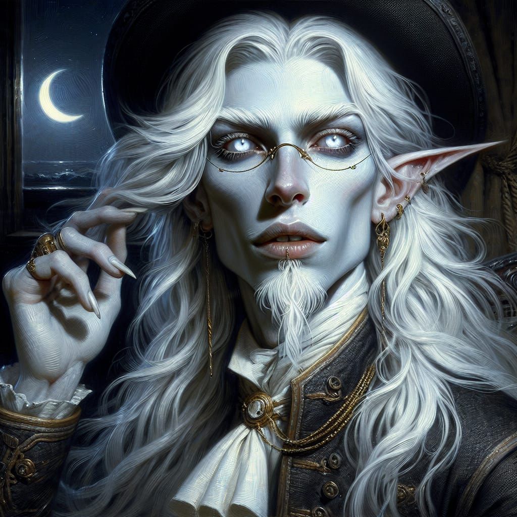 Androgynous Changeling in Speedpaint Style