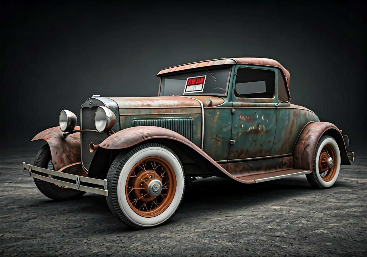 Faded 1931 Ford A Roadster for Sale
