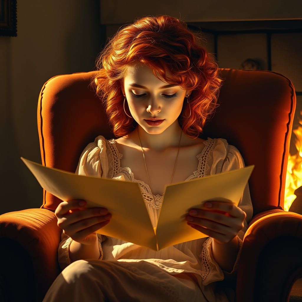 Cozy Intimacy in Golden Light