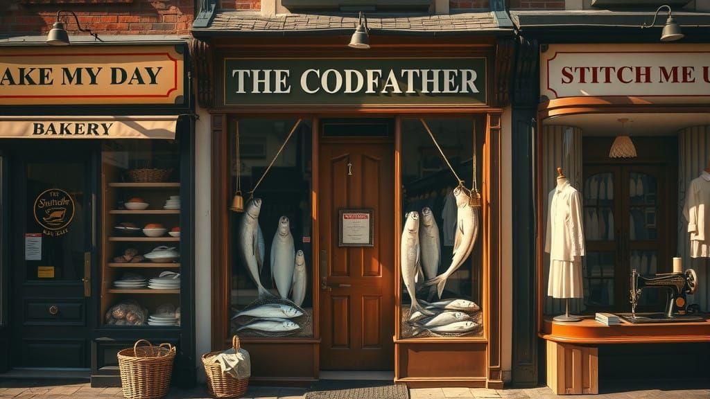 Quaint Neighborhood Street Scenes in Warm Afternoon Light, I...