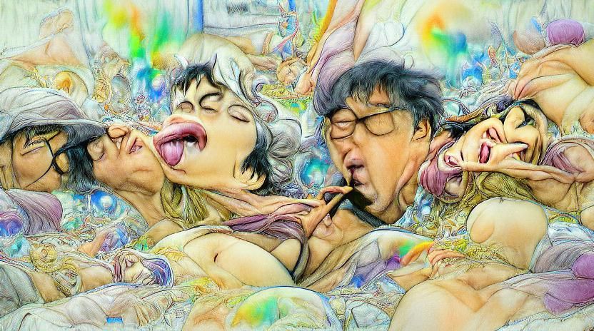 Anime Collaboration in 8K HD Concept Art