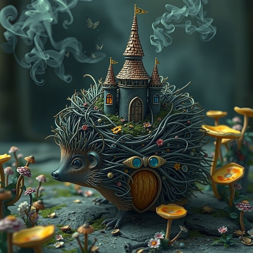 Hedgehog is a tiny dark castle