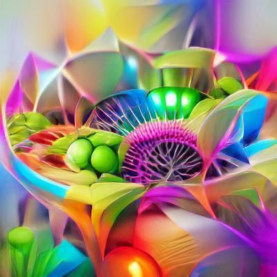 Fantasy Abundance Mandala in Steampunk Style